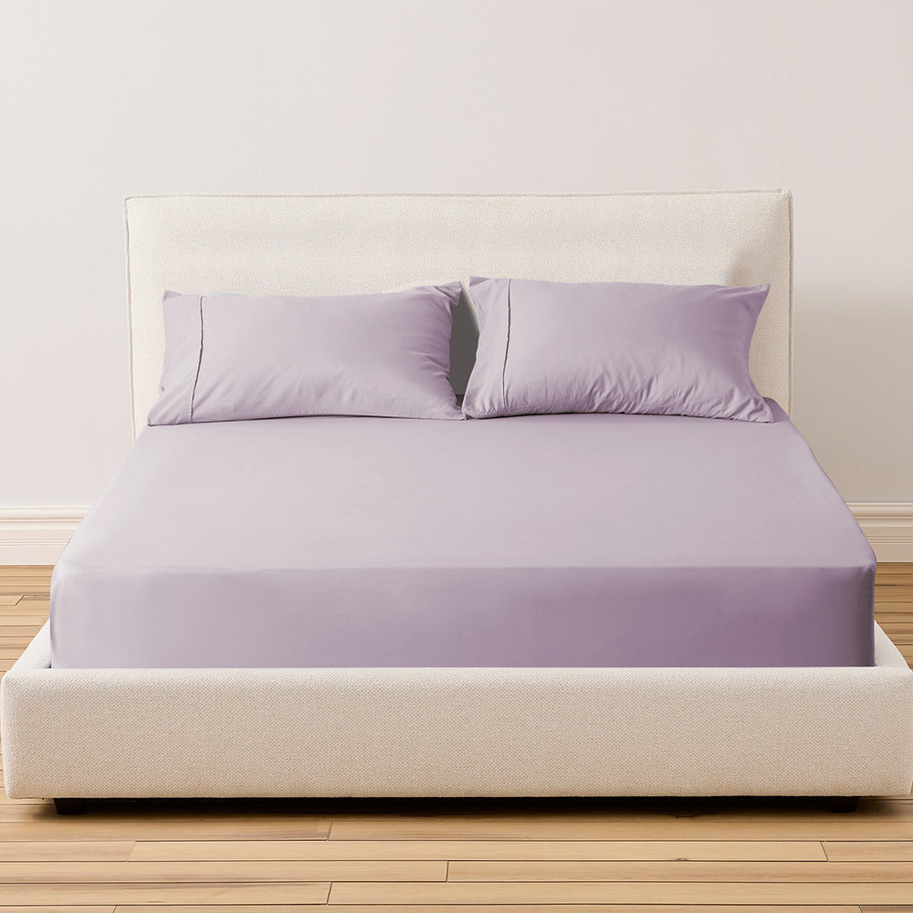 Sleep City Twin XL / Blue Sheet Set Kasentex All Season Deep Pocket Fitted Sheet Set with Pillowcases, Room Decor, Graduation Gifts Kasentex