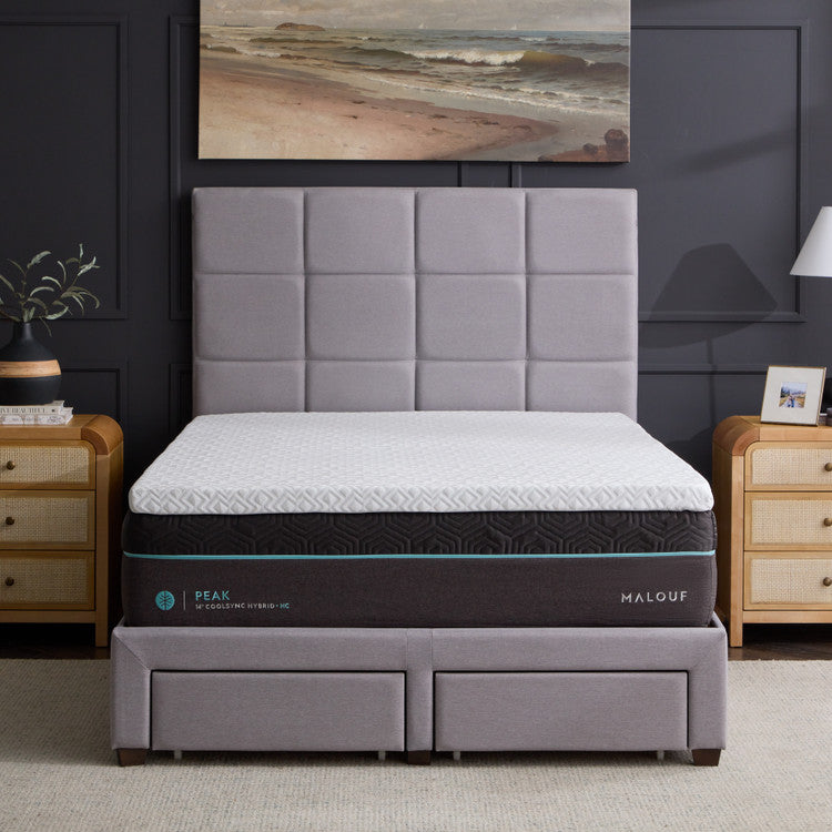 Sleep City Twin Mattress Topper Gel Memory Foam Topper Malouf