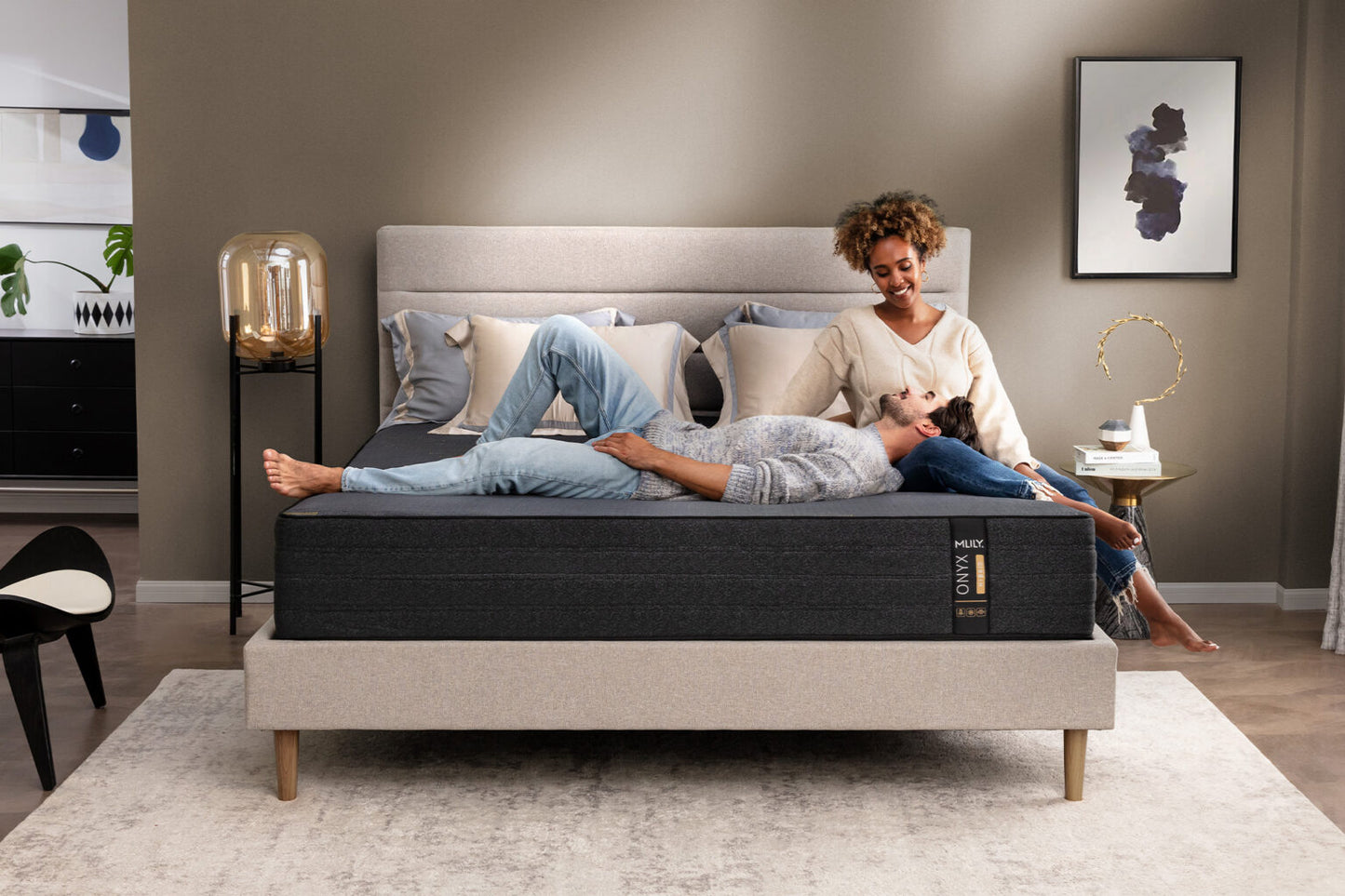 Sleep City Twin Mattress ONYX Hybrid Firm MLILY