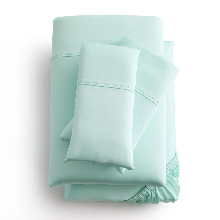 Sleep City Twin / Opal Sheet set Botanical Sheet Set with TENCEL™ Lyocell Fiber Malouf