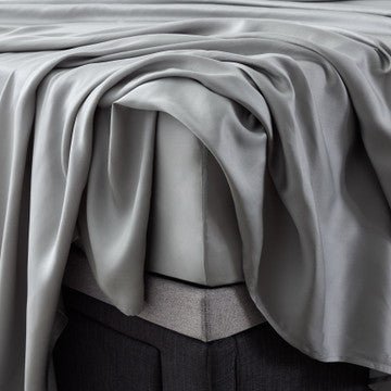 Sleep City Twin / White Sheet set Botanical Sheet Set with TENCEL™ Lyocell Fiber Malouf