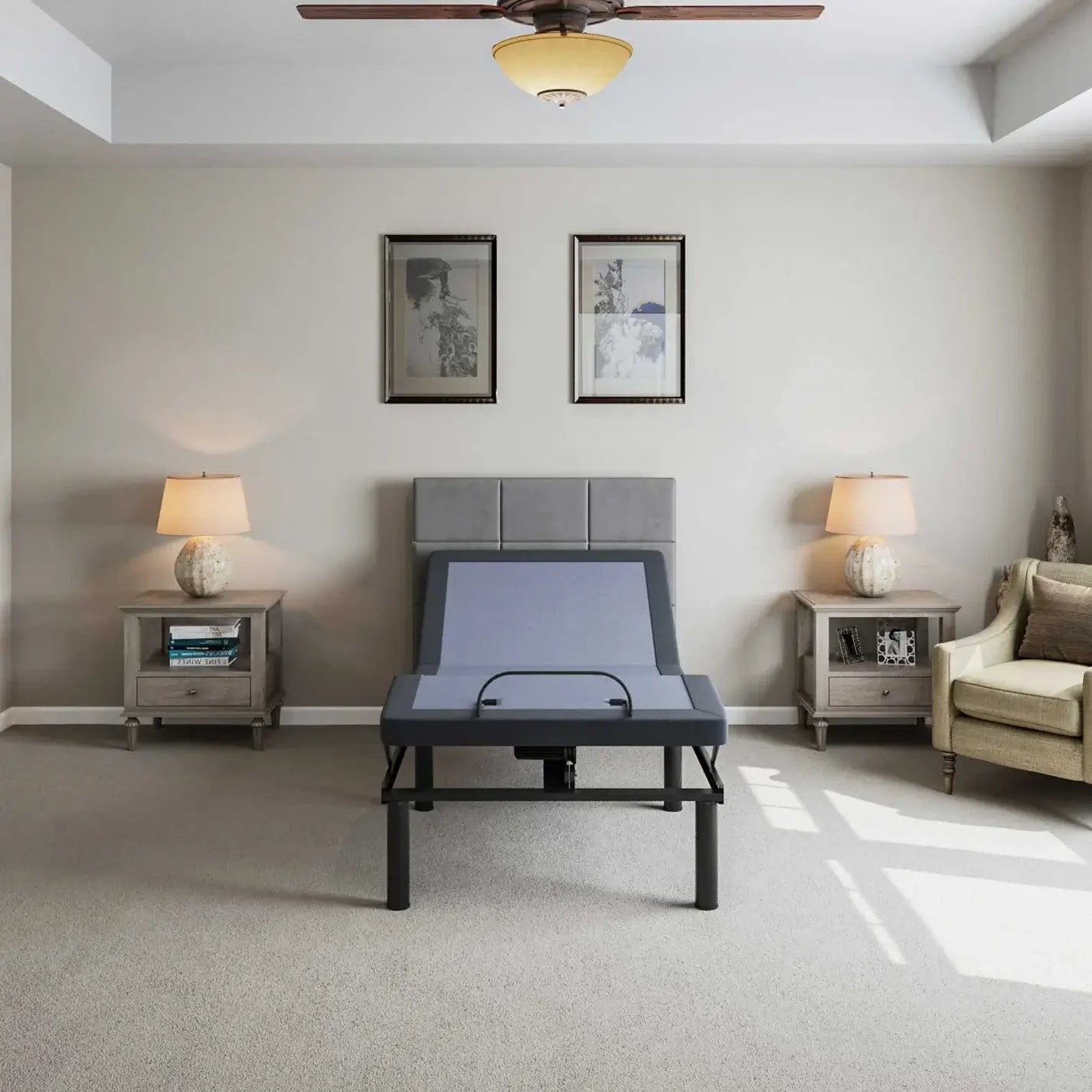 Sleep City Twin XL Adjustable Bed Frame BT2000 Adjustable Bed BedTech