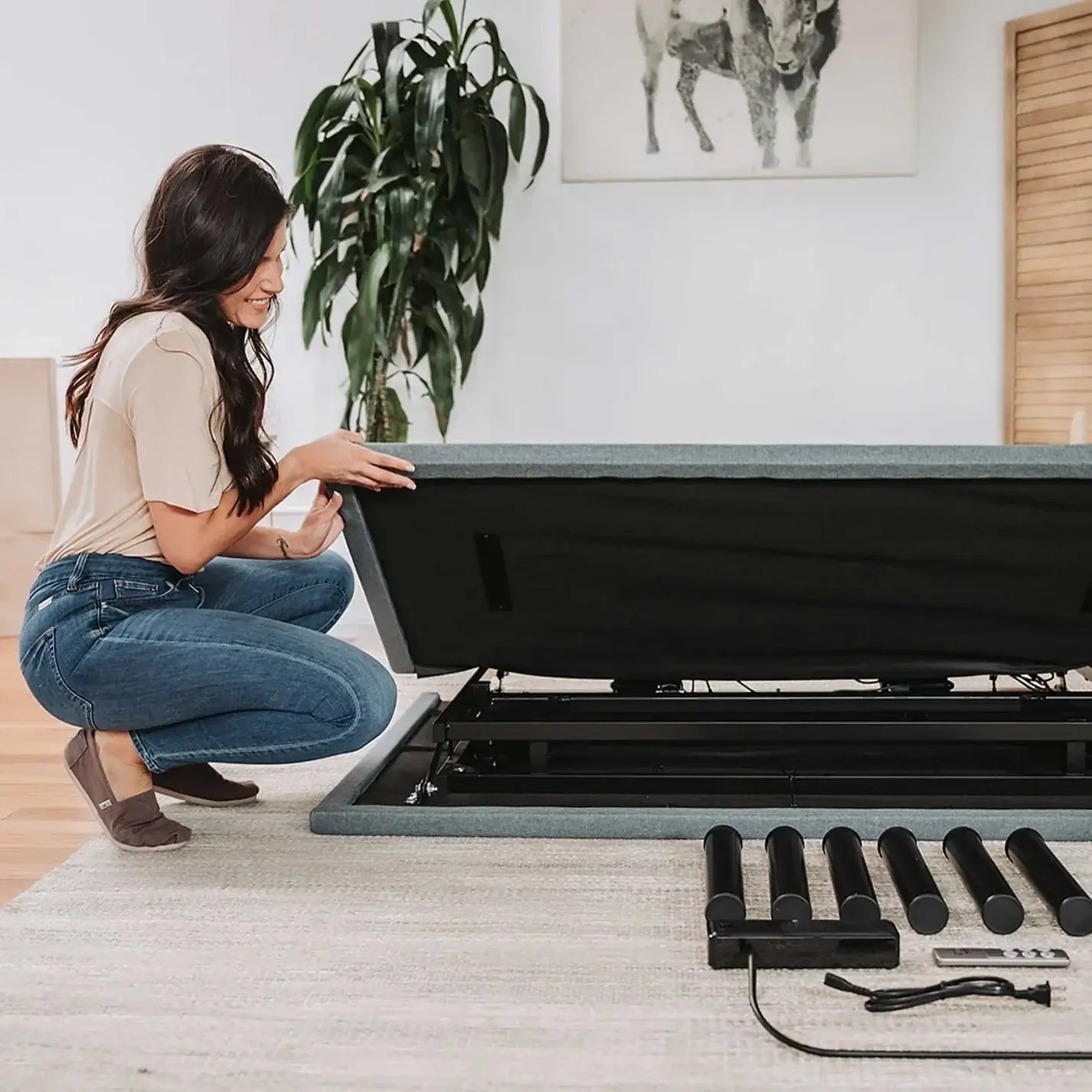 Sleep City Twin XL Adjustable Bed Frame BTX4 Adjustable Bed BedTech