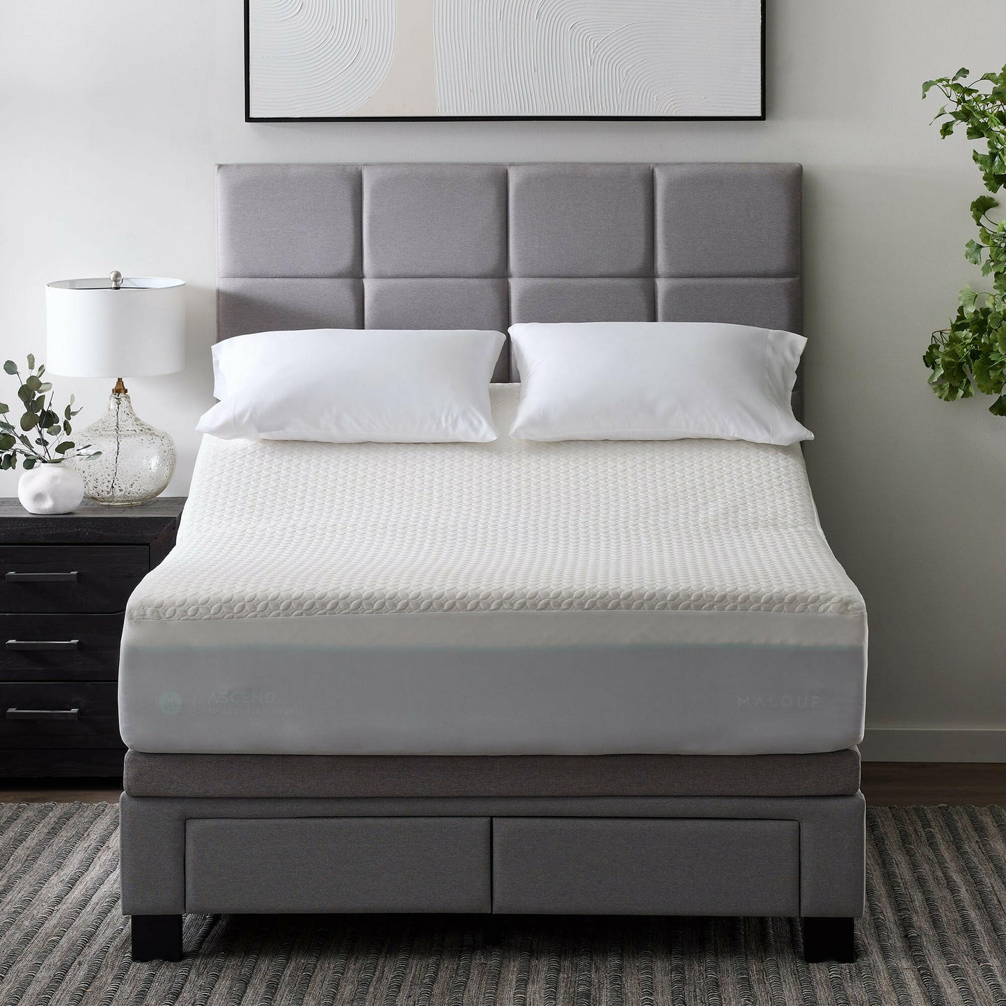 Sleep City Twin Mattress Protector Five 5ided® IceTech™ Mattress Protector Malouf