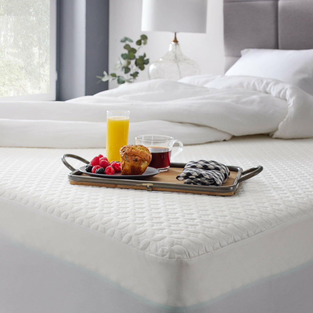 Sleep City Twin Mattress Protector Five 5ided® IceTech™ Mattress Protector Malouf