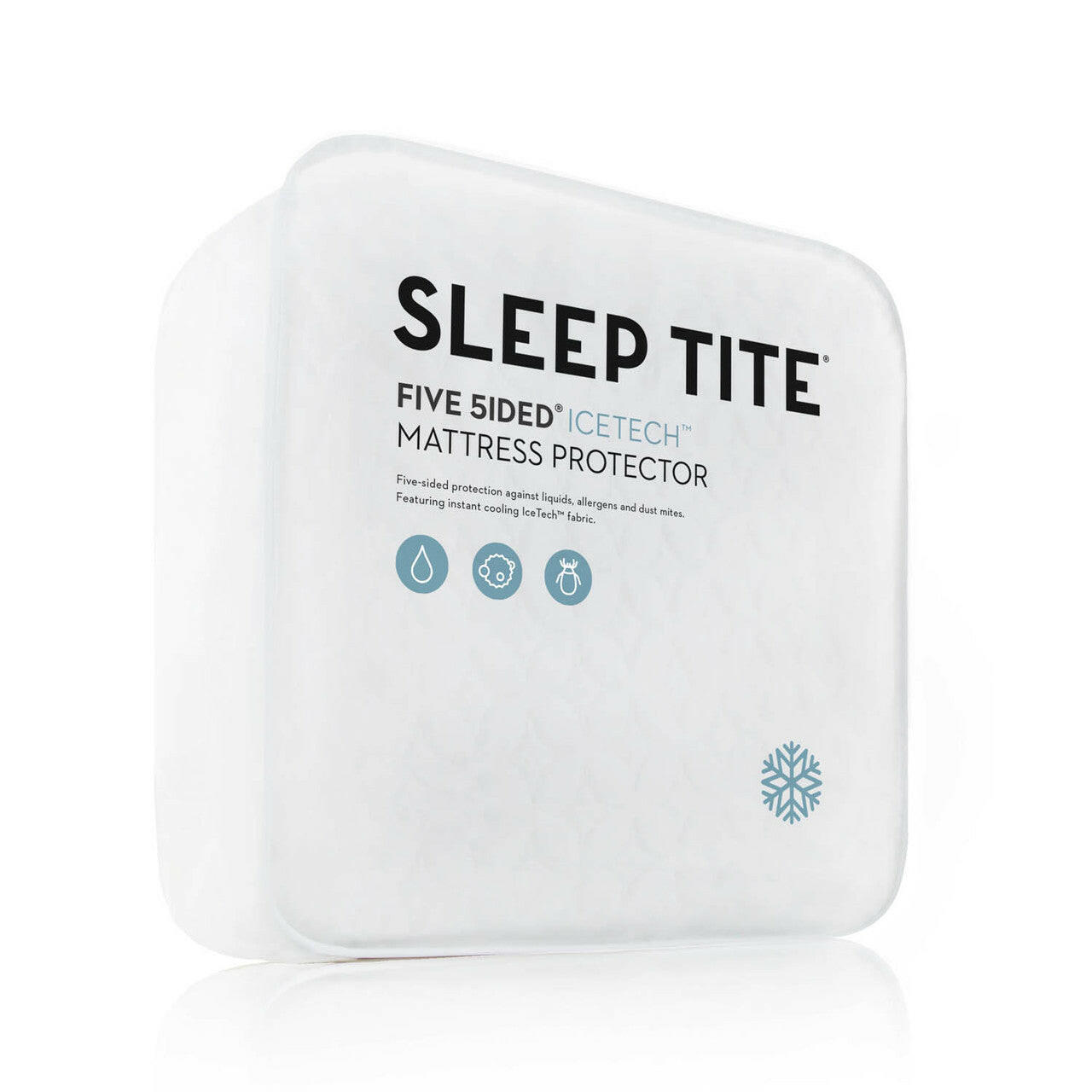 Sleep City Twin Mattress Protector Five 5ided® IceTech™ Mattress Protector Malouf