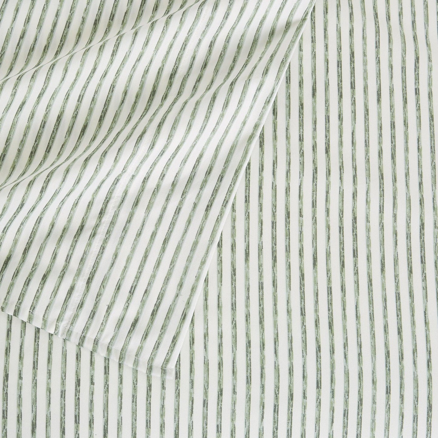 Sleep City Twin / Blue Bed Sheets Striped Microfiber Sheet Set - Evette Collection Great Bay Home
