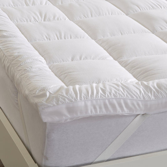Sleep City Queen / White Mattress Topper 2 Inch Thick Mattress Topper - Restful Sleep Collection Great Bay Home