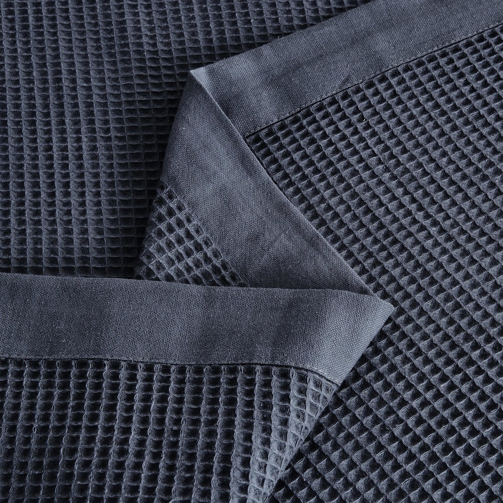 Sleep City Twin / Olive Green Blankets 100% Cotton Small Waffle Weave Blanket - Hazel Collection Great Bay Home