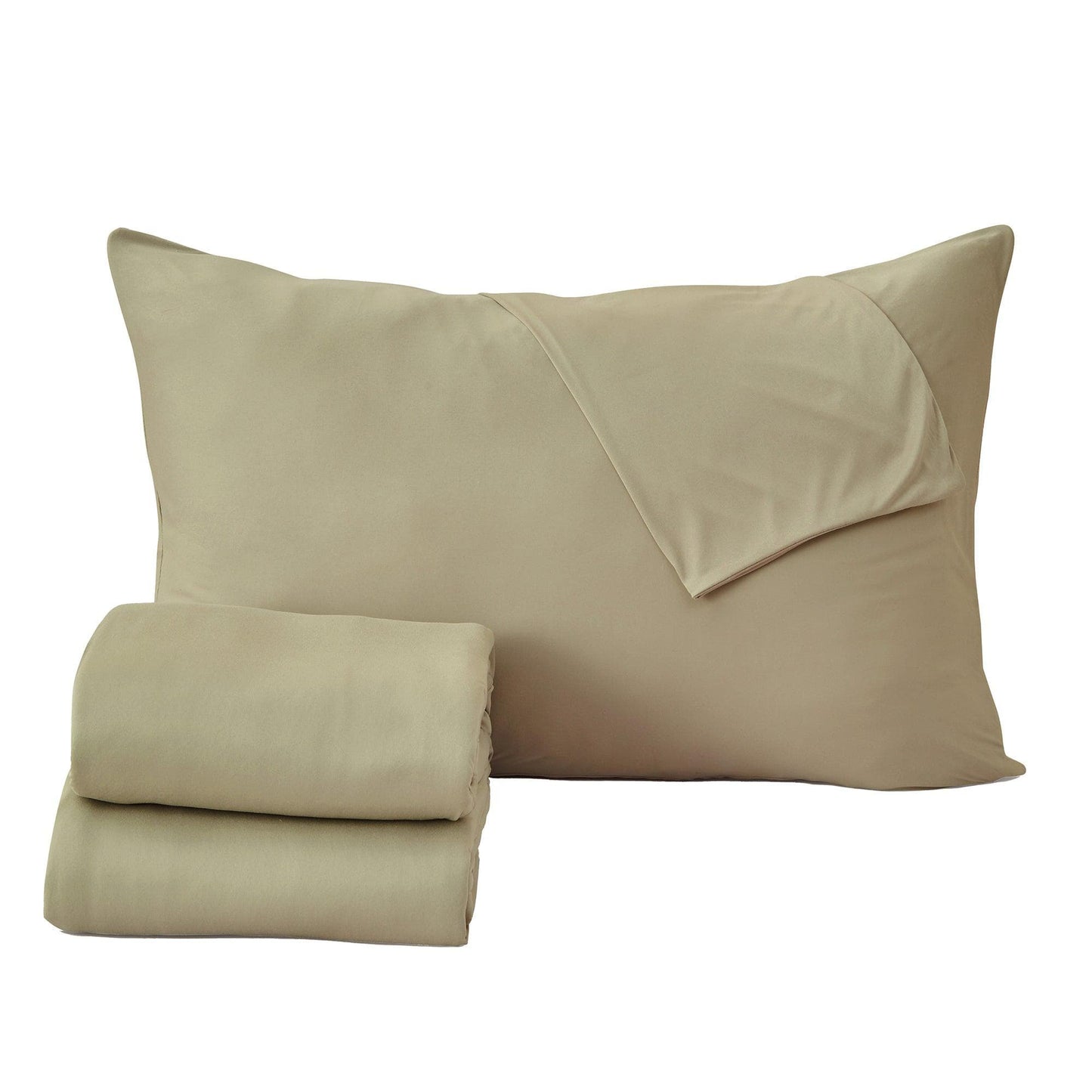 Sleep City Twin / Alpine White Sheets 4-Piece Interlock Microfiber Sheet Set - Mackenna Collection Great Bay Home