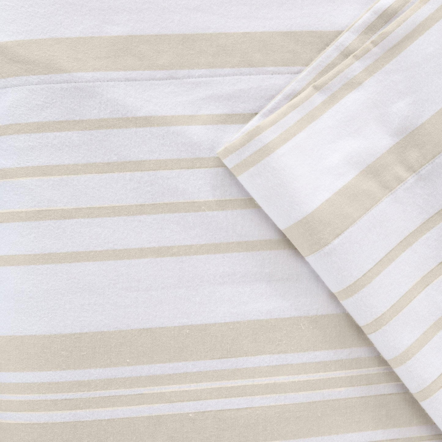 Sleep City Twin / Taupe Sheets 4-Piece Turkish Cotton Flannel Sheet - Raye Collection Great Bay Home