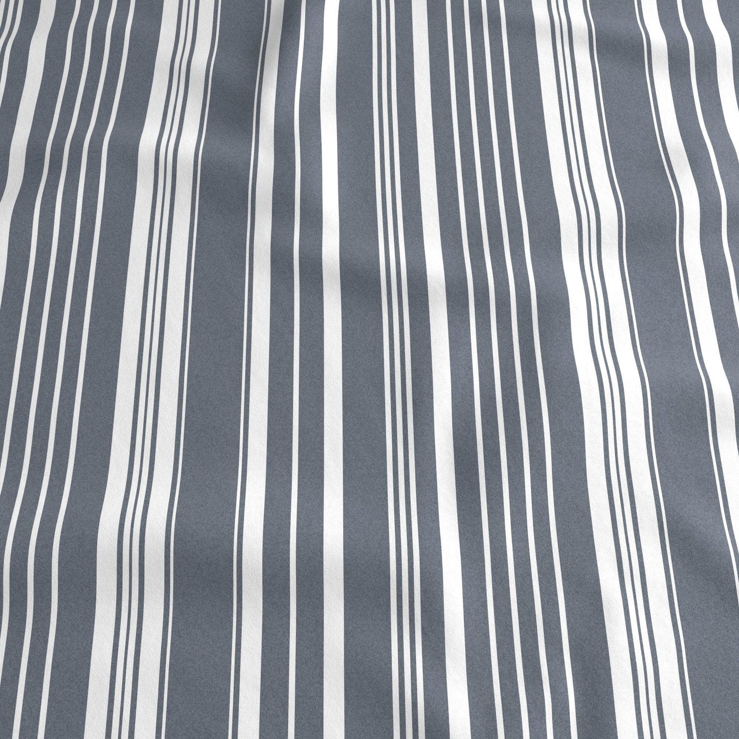 Sleep City King / Sage Green Stripe Bed Sheets 4-Piece Striped Microfiber Sheet Set - Elouise Collection Great Bay Home