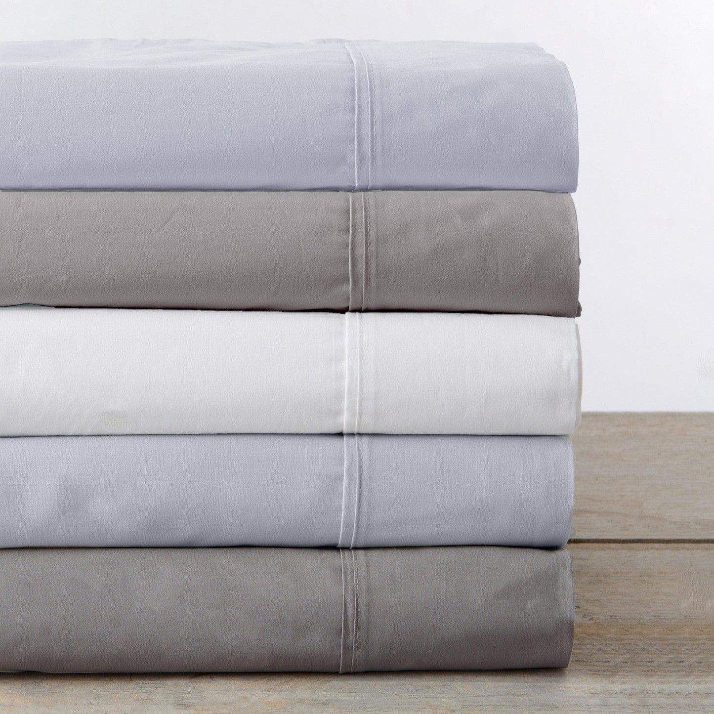 Sleep City King / Light Blue Bed Sheets Triblend Sheet Set - Avani Collection Great Bay Home
