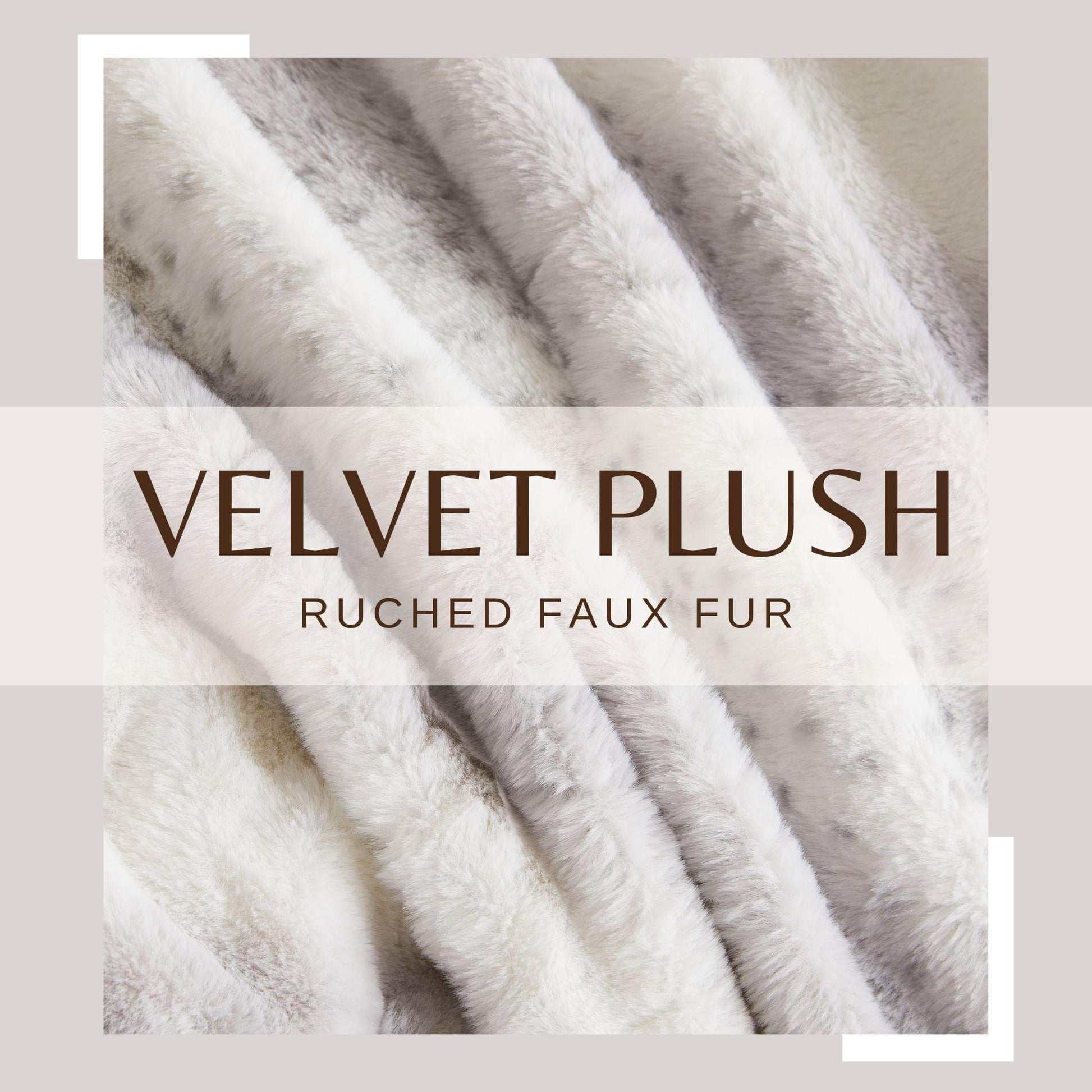 Sleep City 50" x 60" / Grey / Black Leopard Blankets Faux Fur Printed Throw Blanket - Aaliyah Collection Great Bay Home