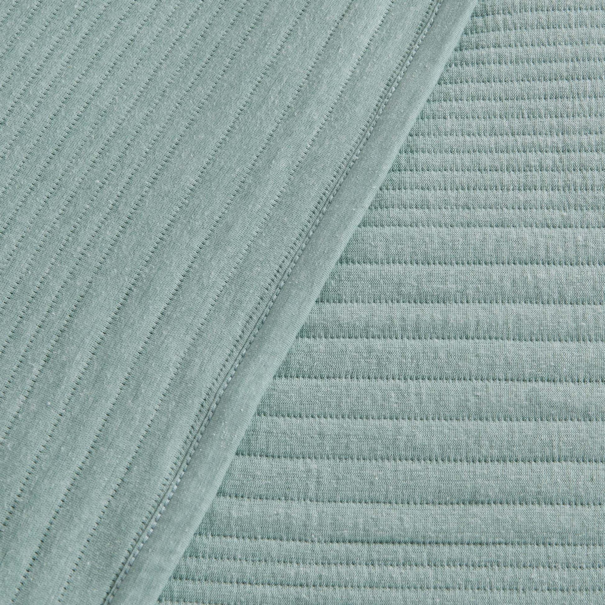 Sleep City King / Heathered Oatmeal Quilts & Comforters 3 Piece Jersey Knit Quilt Set - Natalie Collection Great Bay Home