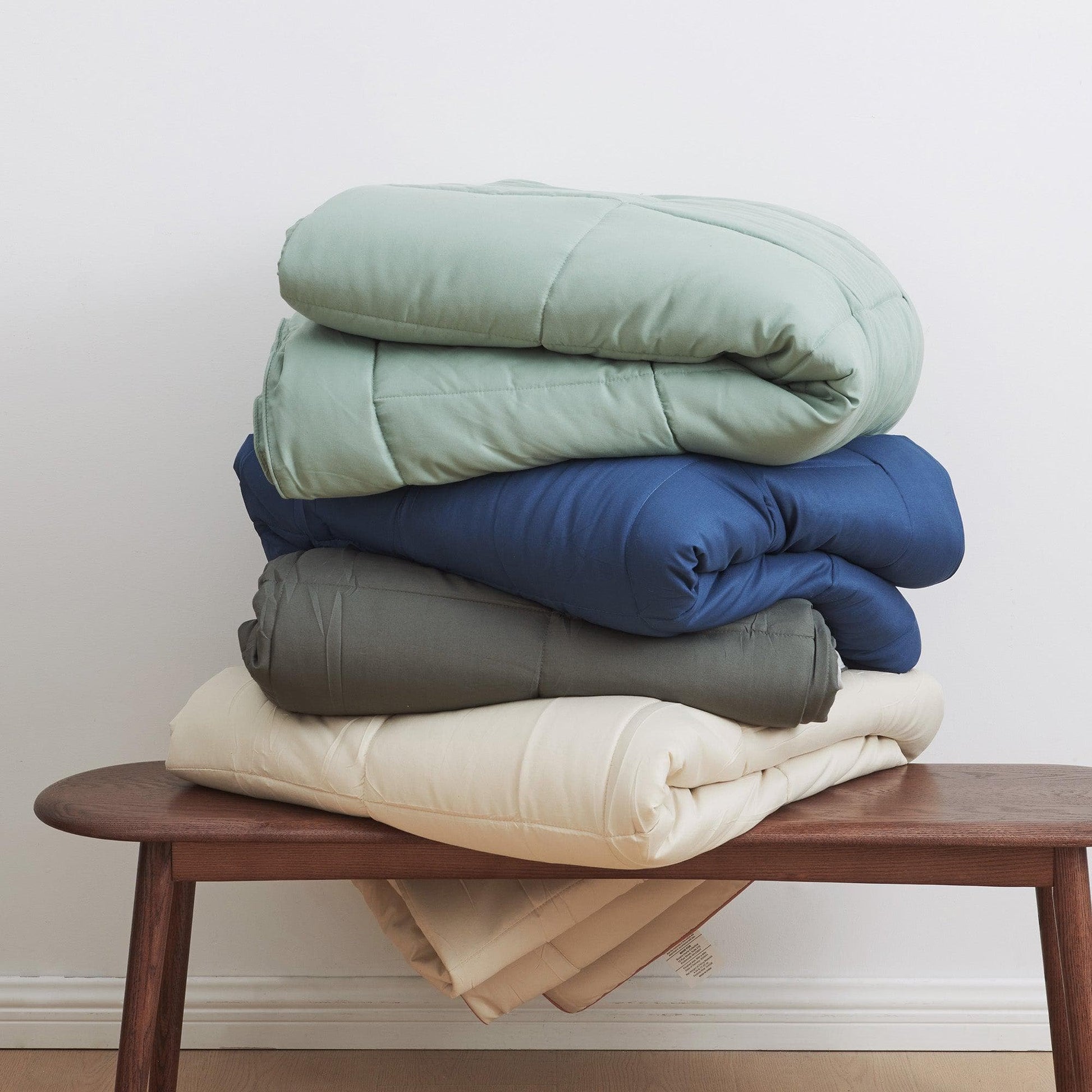 Sleep City King / California King / Dark Grey Solid Quilts & Comforters Reversible Comforter Set - Odette Collection Great Bay Home