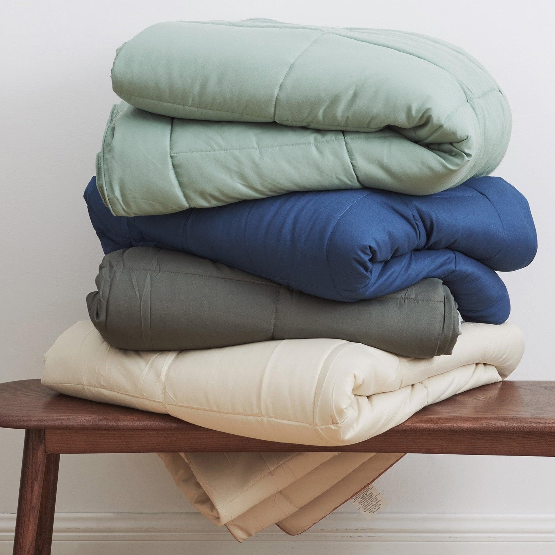 Sleep City King / California King / Dark Grey Solid Quilts & Comforters Reversible Comforter Set - Odette Collection Great Bay Home