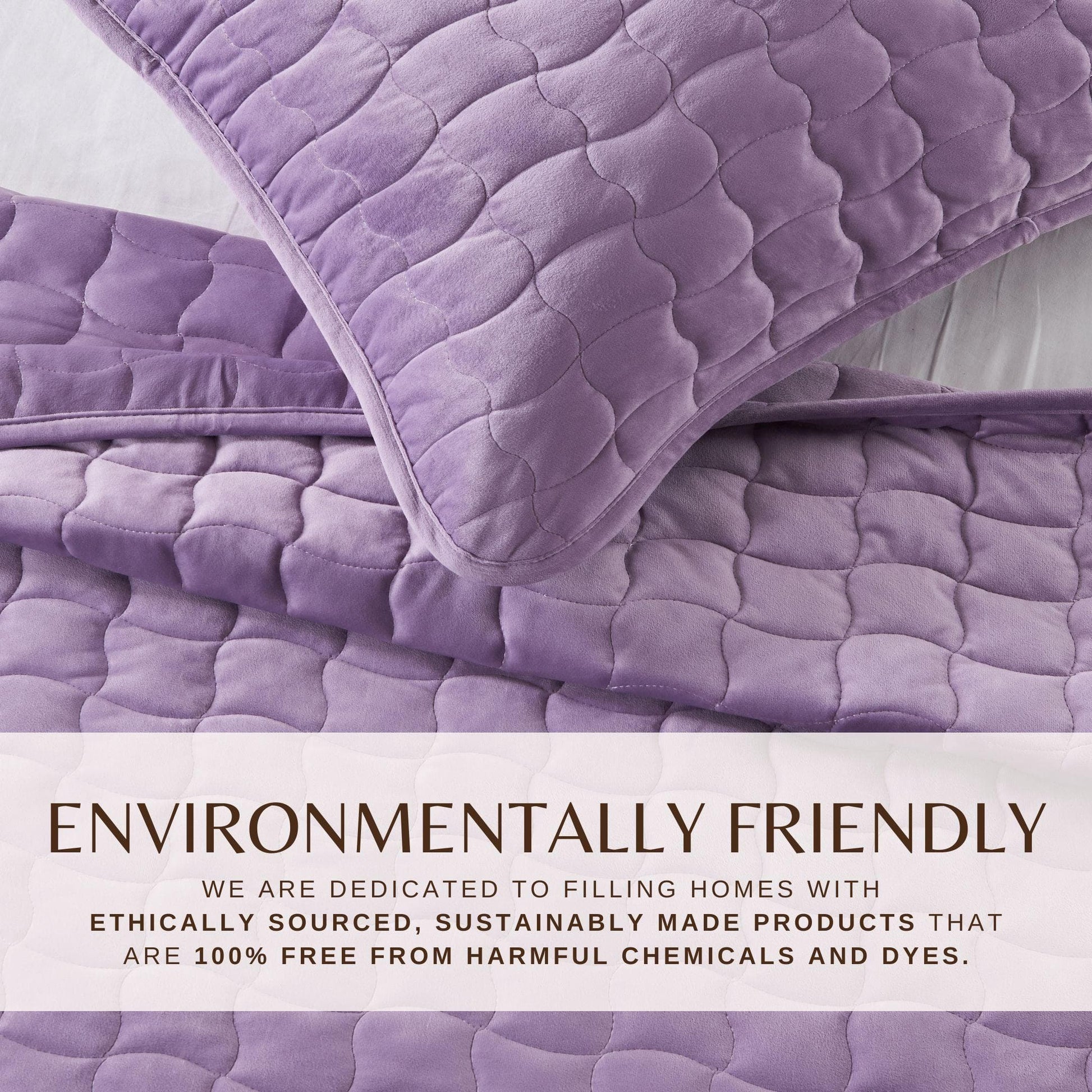 Sleep City Twin / Twin XL / Steel Blue Quilts & Comforters Velvet Box-Stitched Quilt Set - Vivica Collection Great Bay Home