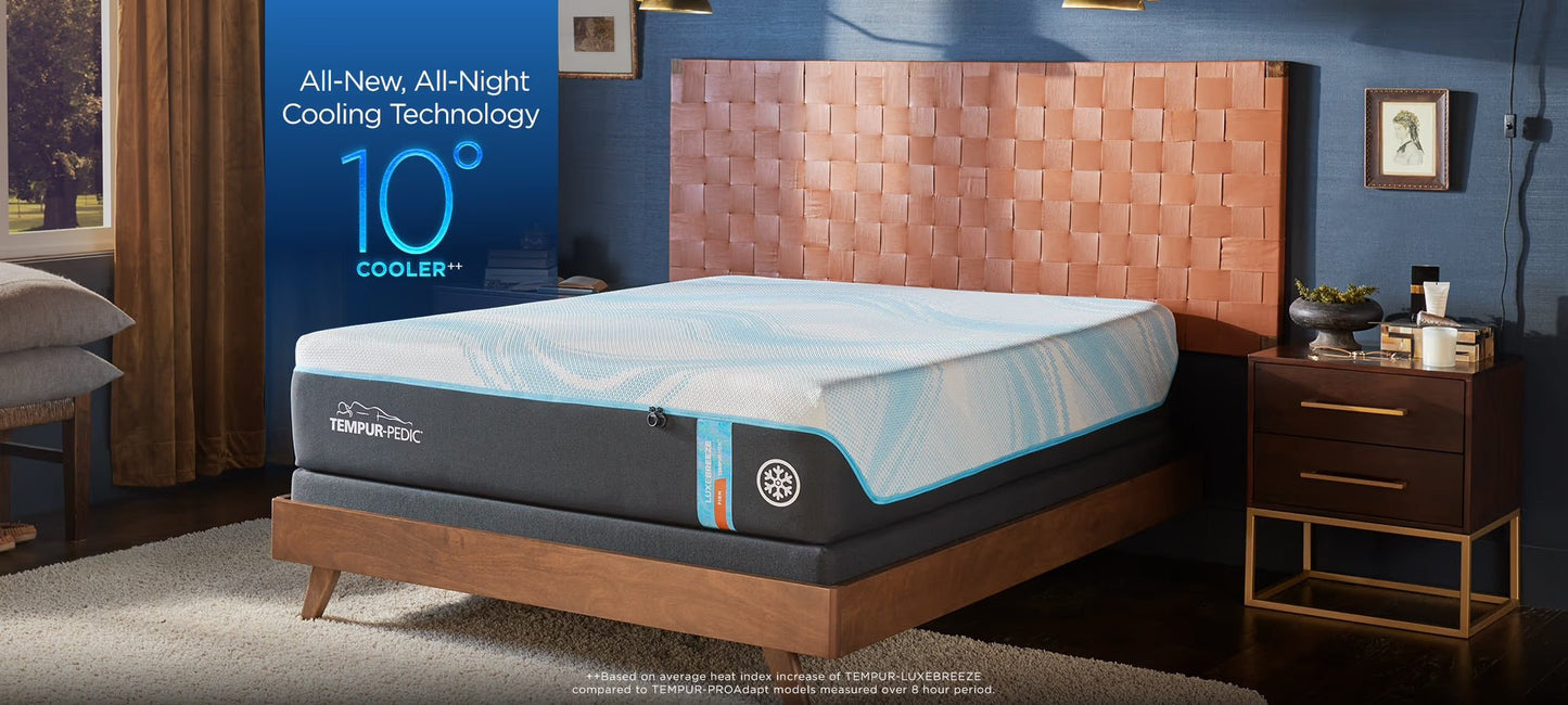 Sleep City Twin XL Mattress LuxeBreeze® Firm Tempur-Pedic®