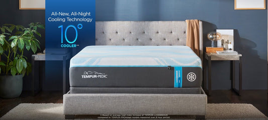 Sleep City Twin XL Mattress LuxeBreeze® Soft Tempur-Pedic®