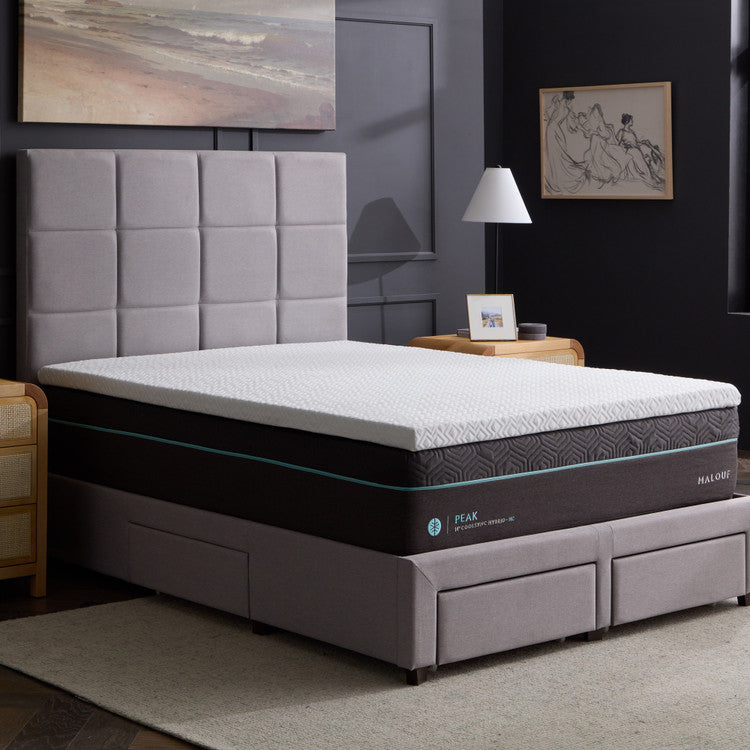 Sleep City Twin Mattress Topper Gel Memory Foam Topper Malouf
