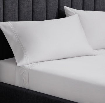 Sleep City Twin / White Sheet set Natural Supima® Cotton Sheet Set Malouf