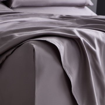 Sleep City Twin / White Sheet set Natural Supima® Cotton Sheet Set Malouf
