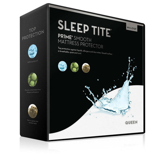 Sleep City Twin Mattress Protector PR1ME® Smooth Mattress Protector Malouf
