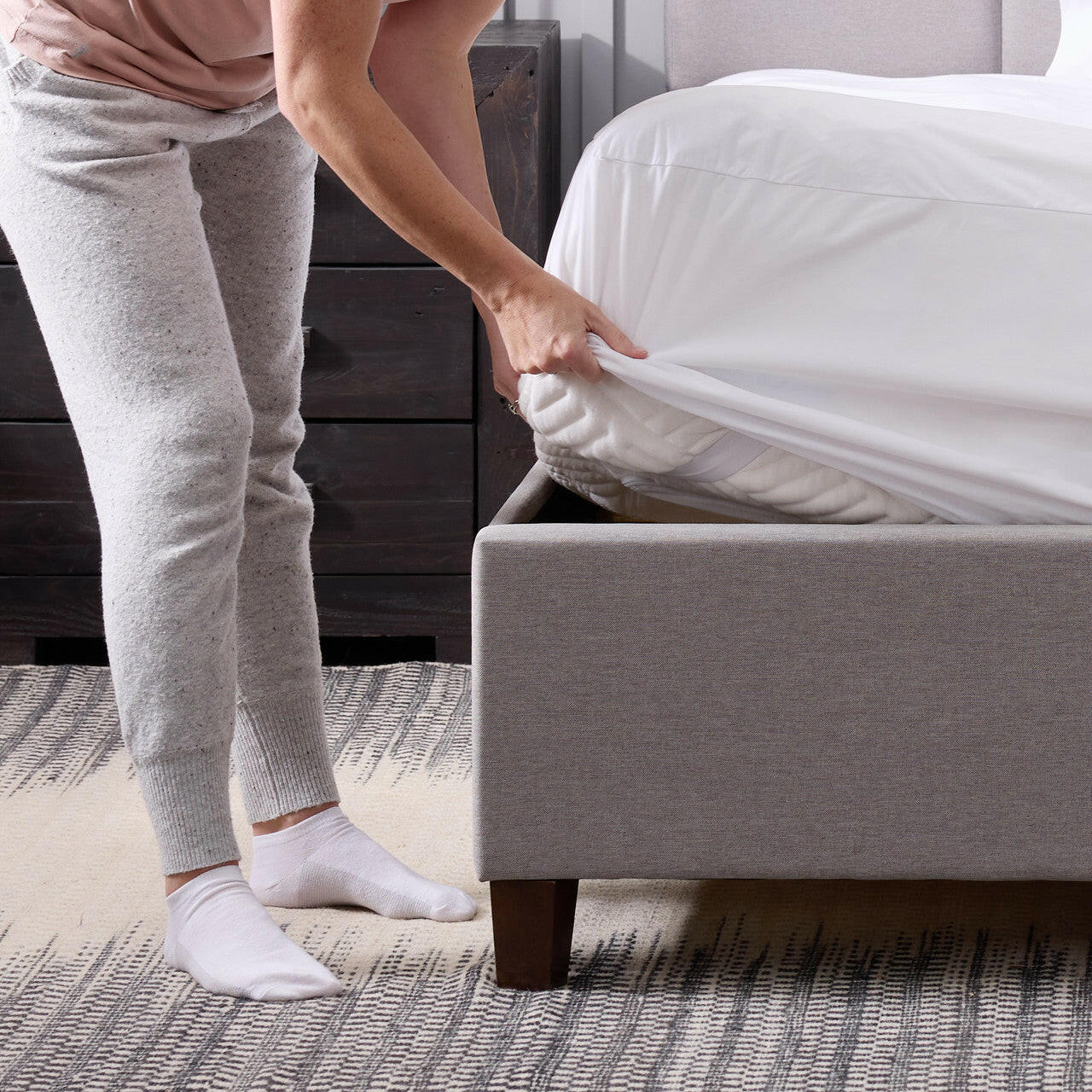 Sleep City Twin Mattress Protector PR1ME® Smooth Mattress Protector Malouf