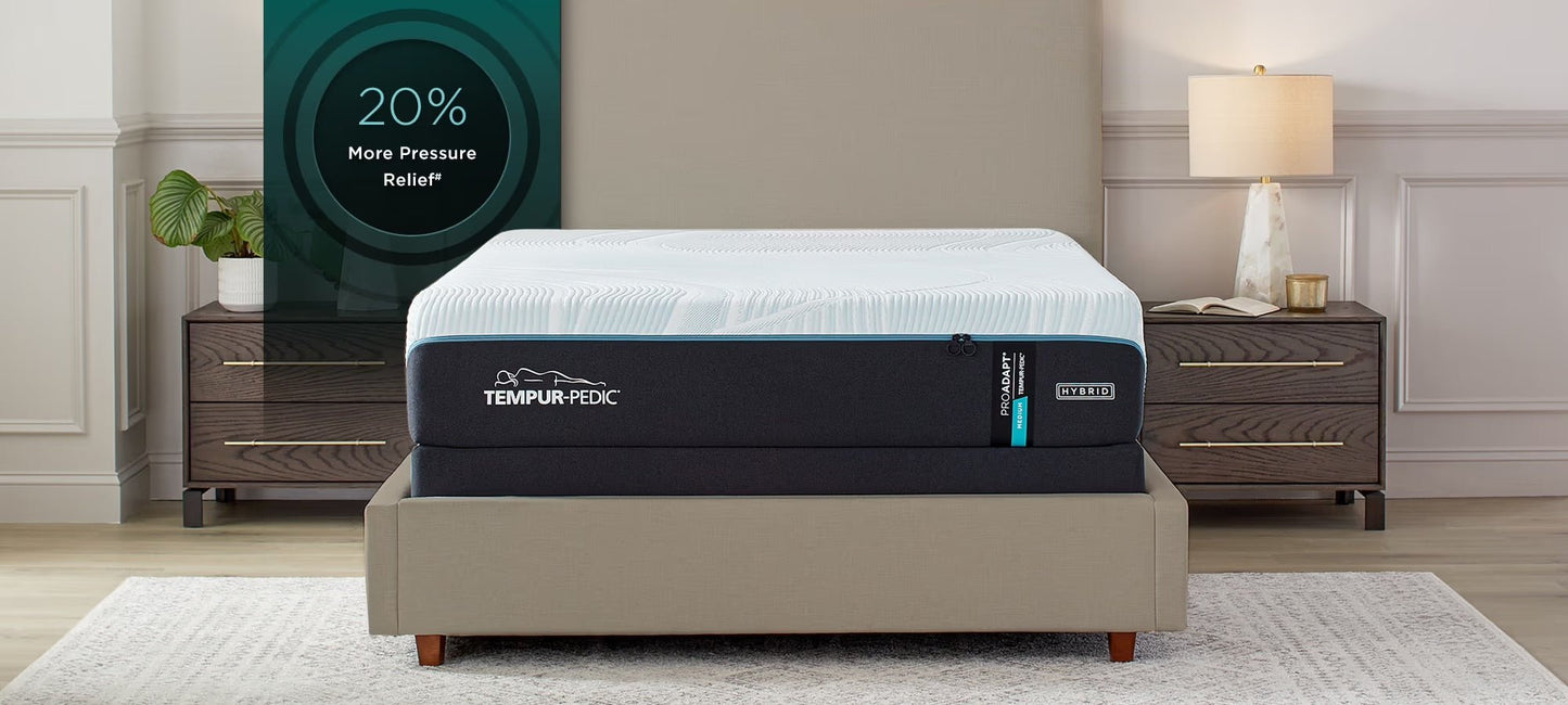 Sleep City Twin Mattress ProAdapt® Medium Hybrid Tempur-Pedic®