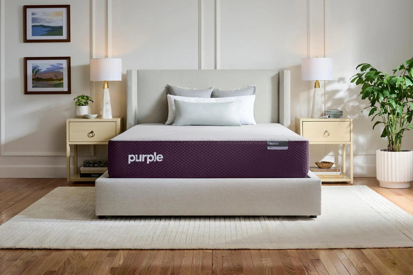 Sleep City Twin XL / Soft Mattress Purple Restore™ Hybrid Mattress Purple