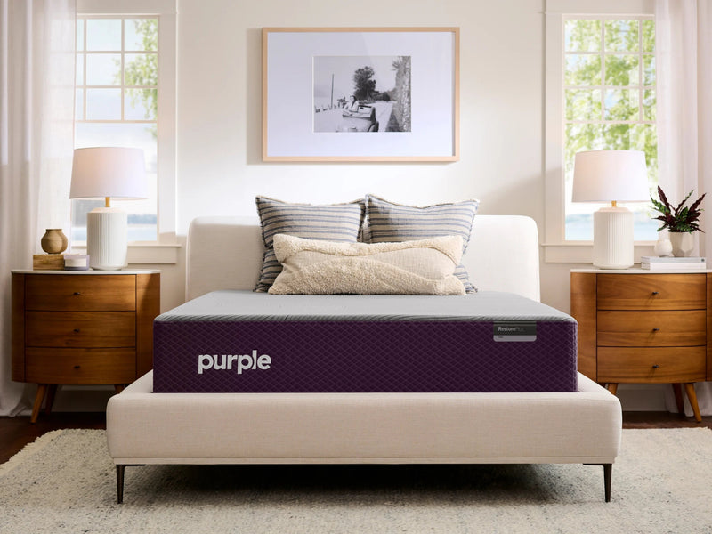 Sleep City Twin XL Mattress Purple RestorePlus™ Hybrid Mattress Purple