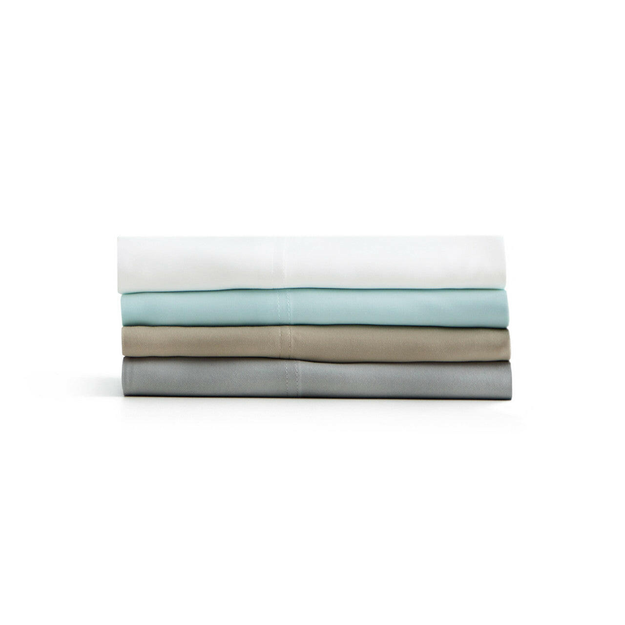 Sleep City Twin / White Sheet set Smooth Bamboo Rayon Sheet Set Malouf