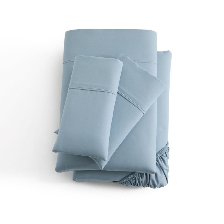 Sleep City Twin / Rain Sheet set Soft-Knit Microfiber Sheet Set Malouf