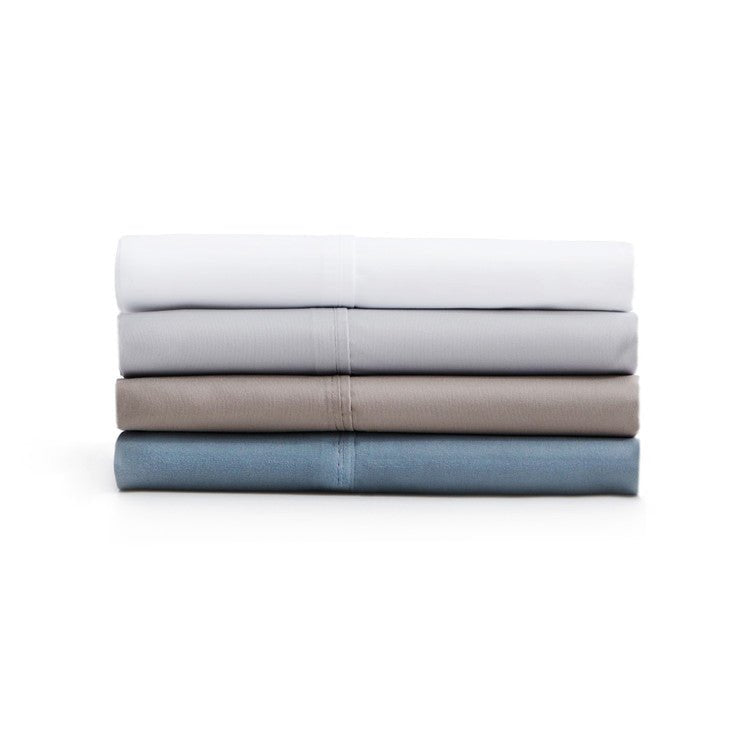 Sleep City Twin / White Sheet set Soft-Knit Microfiber Sheet Set Malouf