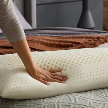 Sleep City Queen / Low Loft / Plush Pillow Zoned Talalay Latex Pillow Malouf