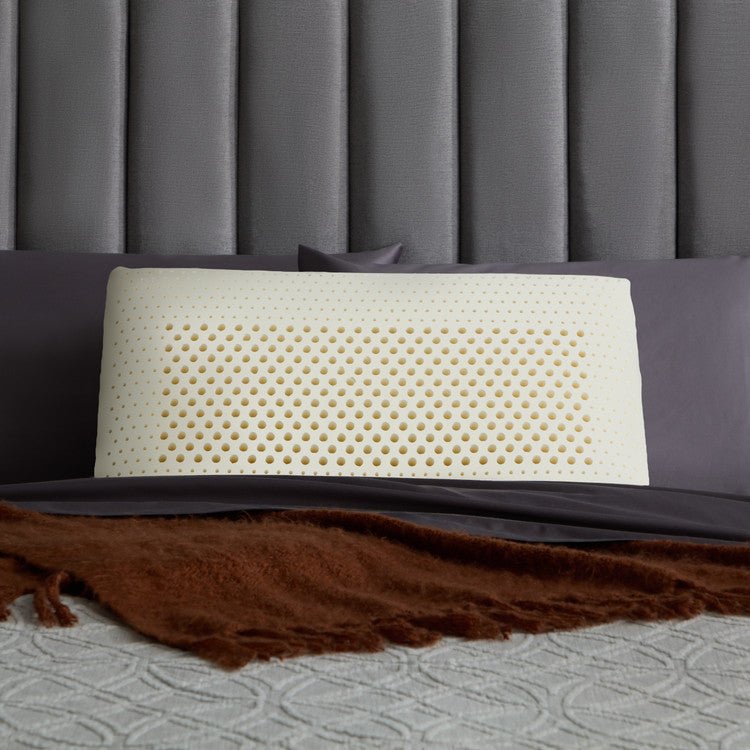 Sleep City Queen / Low Loft / Plush Pillow Zoned Talalay Latex Pillow Malouf