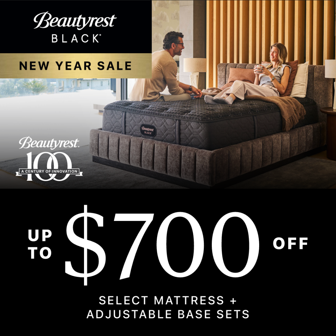 Beautyrest black mattress new year sale - save up to $700