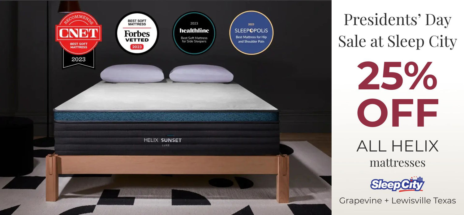 Sleep City's Presidents' Day Mattress Clearance Sale