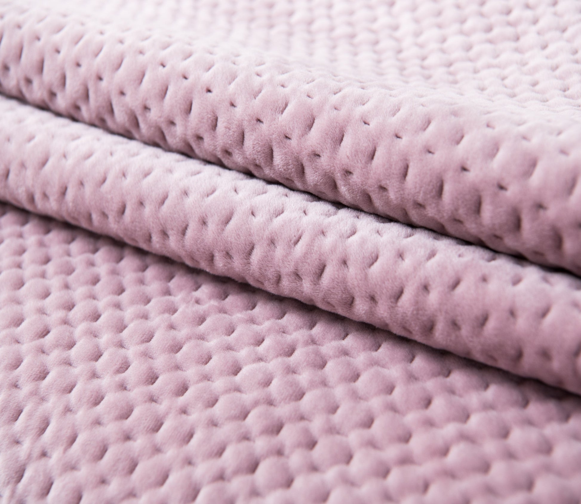 Sleep City Queen / Dusty Rose Bedspread Kasentex All Season Cozy Velvet Quilt Set with Shams, Queen, King, Room Decor, Graduation Gifts Kasentex