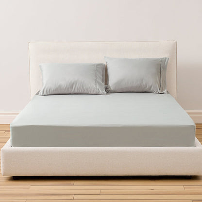 Sleep City Twin XL / Blue Sheet Set Kasentex All Season Deep Pocket Fitted Sheet Set with Pillowcases, Room Decor, Graduation Gifts Kasentex
