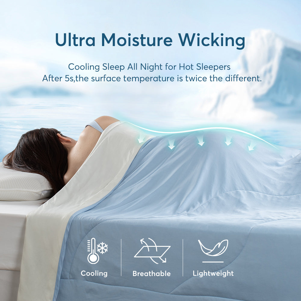 Sleep City Twin / White Comforter Kasentex All Season Ultra Soft Cooling Blanket Comforter, Hypoallergenic and Breathable, Room Decor, Graduation Gifts Kasentex