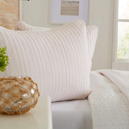 Sleep City Twin / Blue Quilts 3-Piece Stripe Quilt - Marcie Collection Great Bay Home