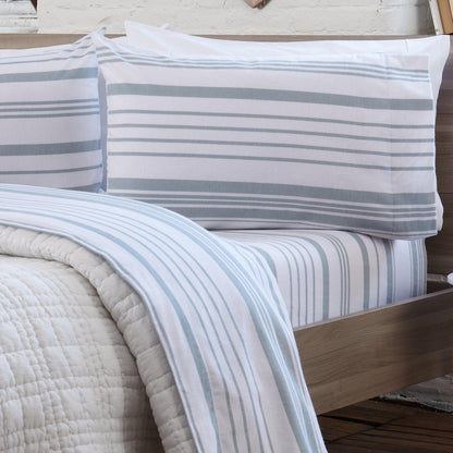 Sleep City Twin / Taupe Sheets 4-Piece Turkish Cotton Flannel Sheet - Raye Collection Great Bay Home