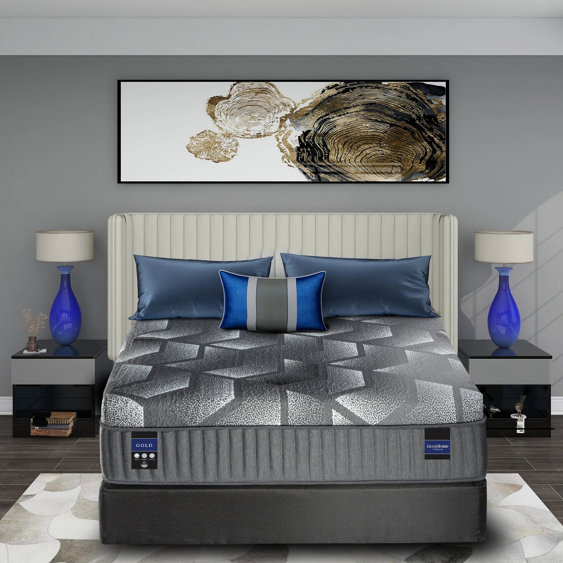 Spring Air grand hybrid medium mattress for sale