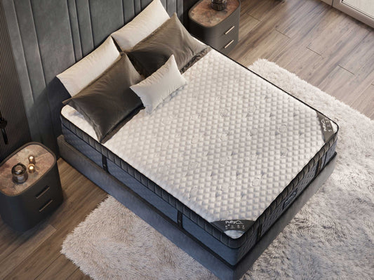 Sleep City Twin XL Mattress Puffy MONARCH Hybrid Puffy