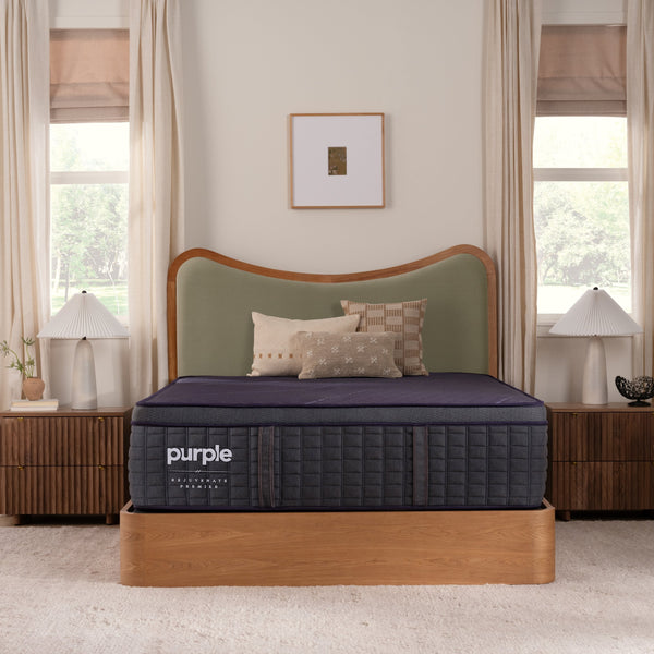 Purple Rejuvenate Premier in sleek bedroom