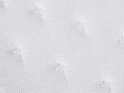 White textured fabric background