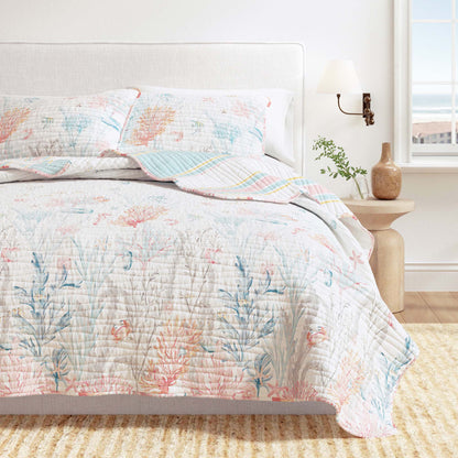 Coastal Coral Reef Quilt Set - Caymen Collection