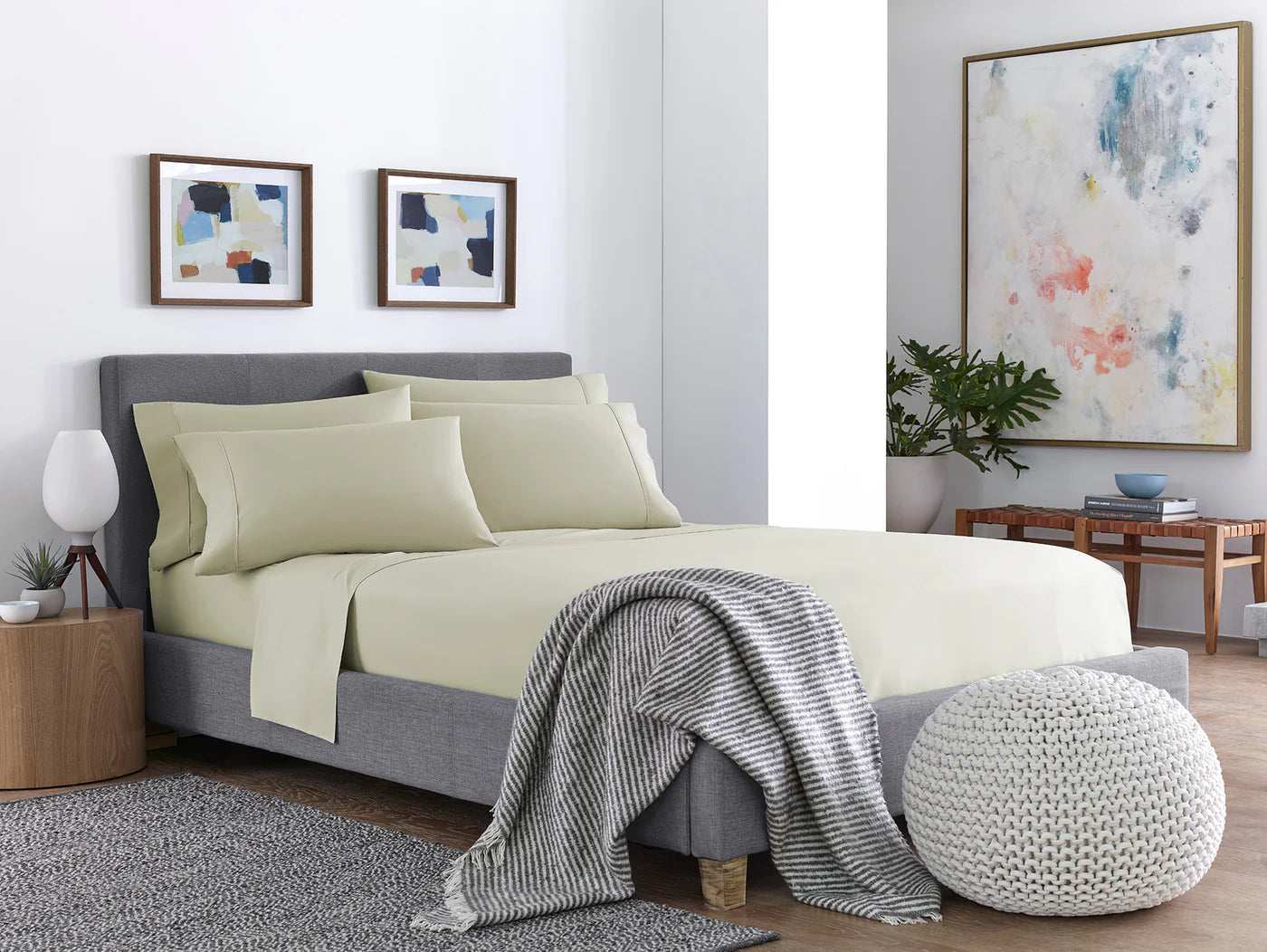 beige cream luxury hotel quality sheet sets